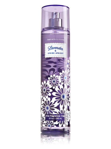 Frasco de Lavender & Spring Apricot, de Bath & Body Works