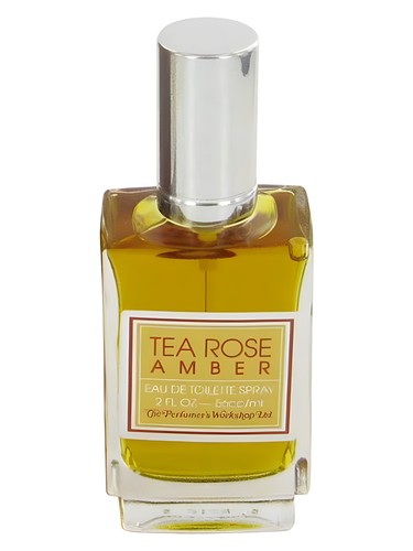 Frasco de Tea Rose Amber, de Perfumer's Workshop