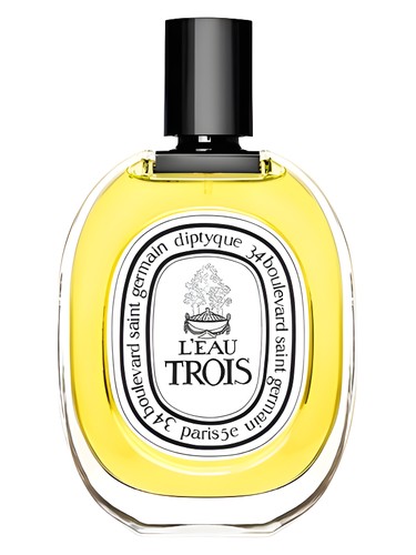 Frasco de L'Eau Trois Eau de Toilette — Diptyque