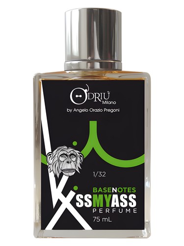 Frasco de Kiss My Ass BaseNotes, de O'Driu