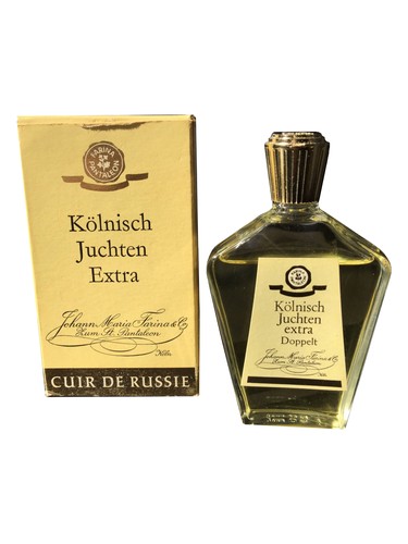 Frasco de Kölnisch Juchten Extra Cuir de Russie, de Farina