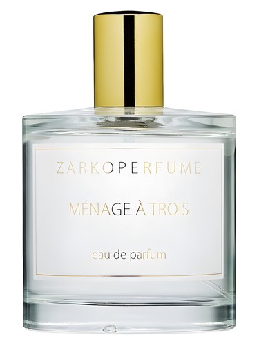 Frasco de Ménage à Trois, de ZARKOPERFUME