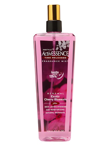 Frasco de Exotic Cherry Blossom, de ActivESSENCE