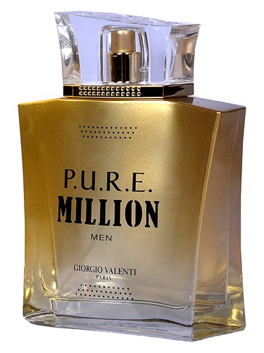 Frasco de P.U.R.E. Million, de Giorgio Valenti