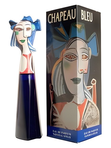 Frasco de Chapeau Bleu, de Marina Picasso