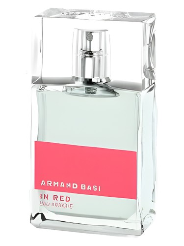 Frasco de In Red Eau Fraiche, de Armand Basi