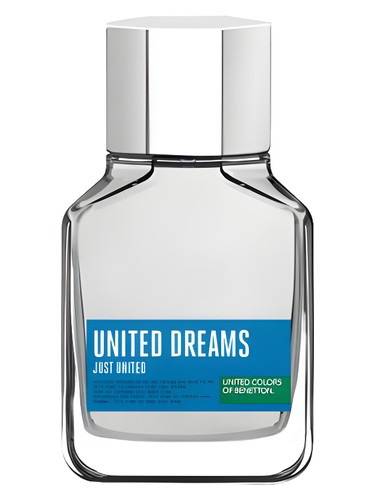 Frasco de Just United, de Benetton