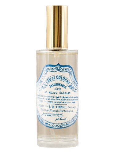Frasco de Eau de Cologne, de Bourbon French Parfums