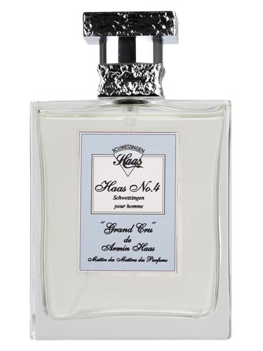 Frasco de Haas No.4 Grand Cru, de Haas Parfum