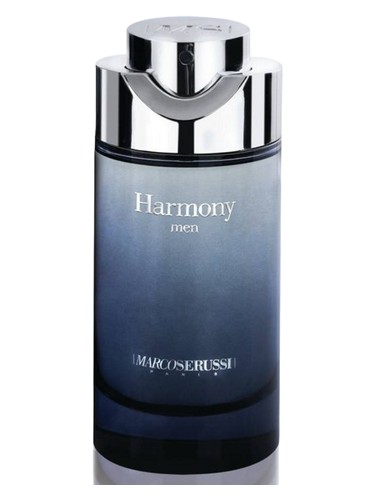 Frasco de Harmony Men, de Parfums Marco Serussi