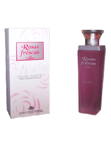 Frasco de Rosas Frescas, de Parfums Codibel