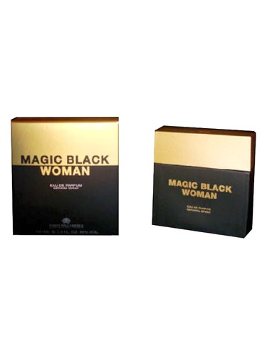 Frasco de Magic Black Woman, de Parfums Codibel