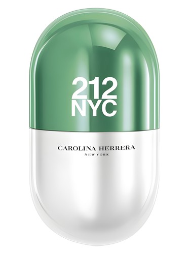 Frasco de 212 NYC Pills, de Carolina Herrera