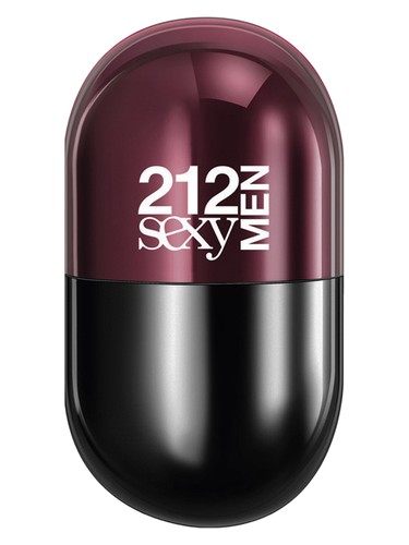 Frasco de 212 Sexy Men Pills, de Carolina Herrera