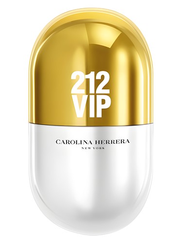 Frasco de 212 VIP Pills, de Carolina Herrera