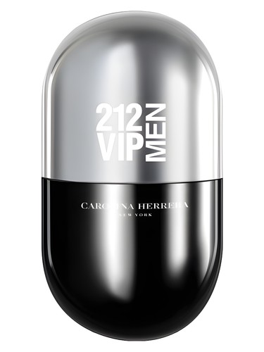 Frasco de 212 VIP MEN Pills, de Carolina Herrera