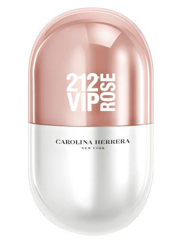 Frasco de 212 VIP Rose Pills, de Carolina Herrera