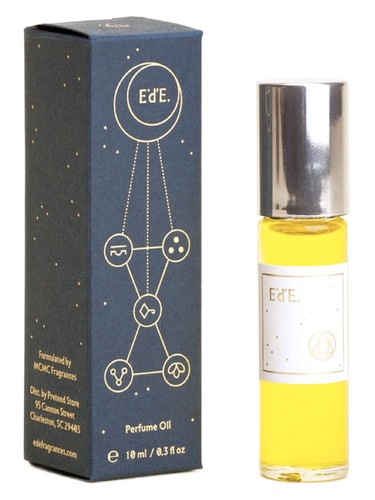 Frasco de E.d'E. BLUE Perfume oil, de MCMC Fragrances