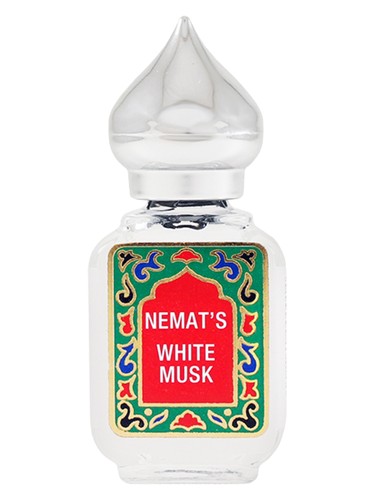 Frasco de White Musk, de Nemat International