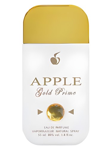 Frasco de Gold Prime, de Apple Parfums