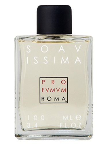 Frasco de Soavissima, de Profumum Roma