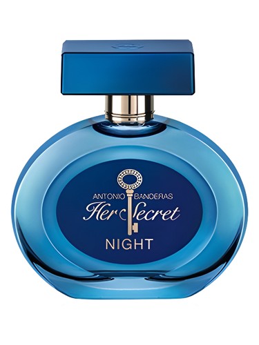 Frasco de Her Secret Night, de Antonio Banderas