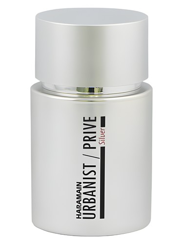 Frasco de Urbanist Prive Silver, de Al Haramain Perfumes