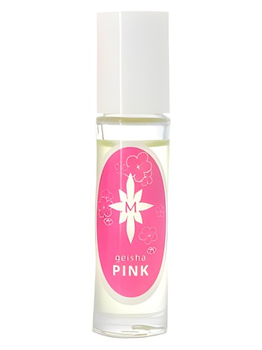 Frasco de Geisha Pink Roll-On Perfume Oil, de Aroma M