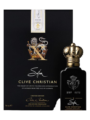 Frasco de X Twist Saffron, de Clive Christian