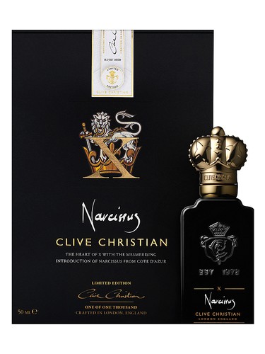 Frasco de X Twist Narcissus, de Clive Christian