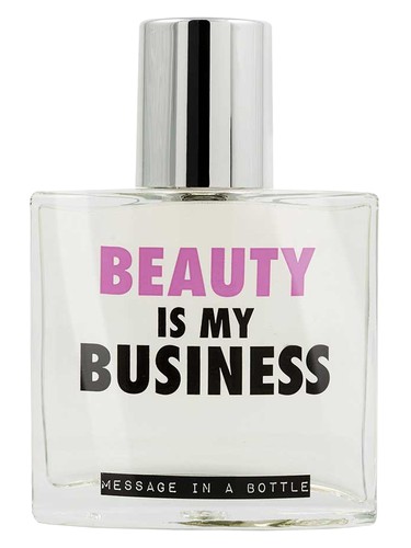 Frasco de Beauty Is My Business, de Message in a Bottle