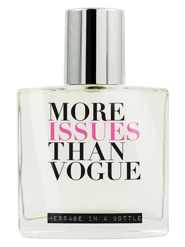 Frasco de More Issues Than Vogue, de Message in a Bottle