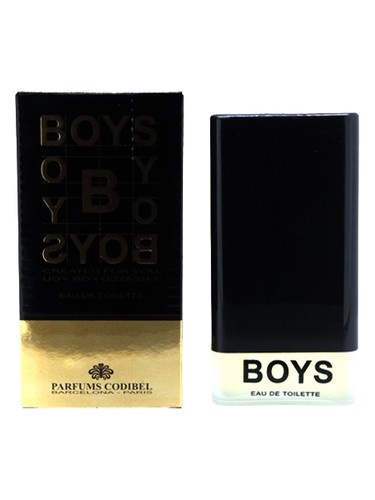 Frasco de Boys, de Parfums Codibel