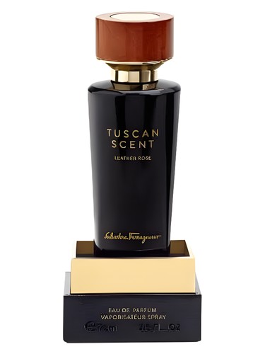 Frasco de Leather Rose, de Salvatore Ferragamo