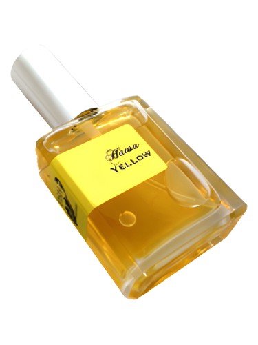 Frasco de Hansa Yellow, de DSH Perfumes