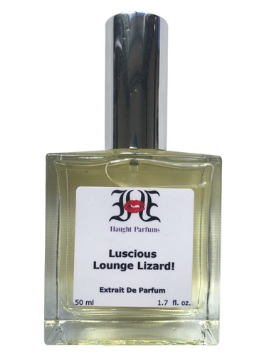 Frasco de Lushious Lounge Lizard, de Haught Parfums