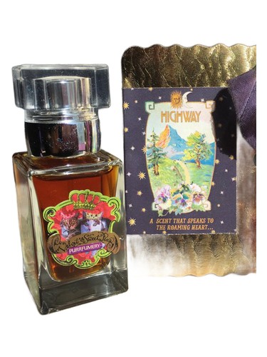Frasco de Highway, de Velvet & Sweet Pea’s Purrfumery