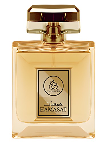 Frasco de Hamasat, de Yas Perfumes