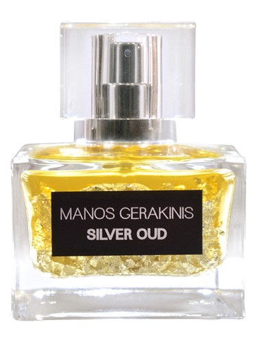 Frasco de Silver Oud — Manos Gerakinis