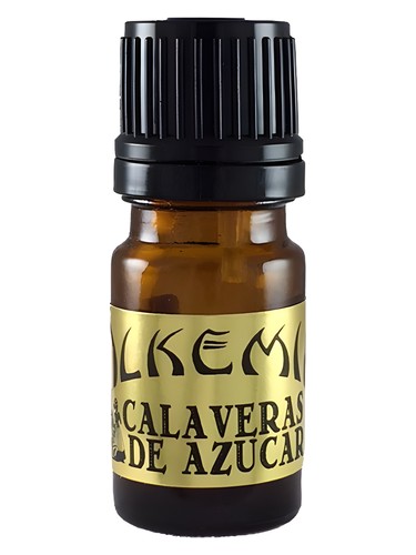 Frasco de Calaveras de Azucar, de Alkemia Perfumes
