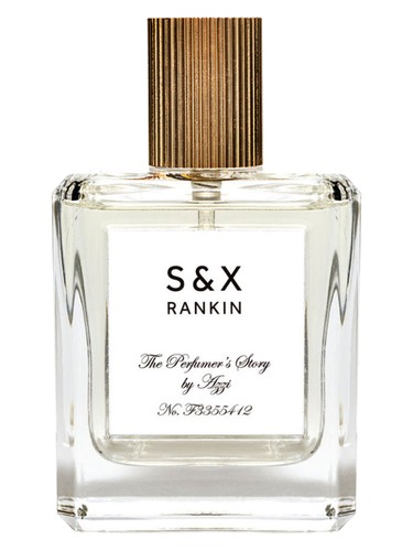 Frasco de S&X by Rankin, de The Perfumer's Story by Azzi