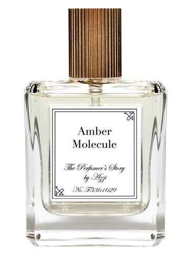 Frasco de Amber Molecule, de The Perfumer's Story by Azzi