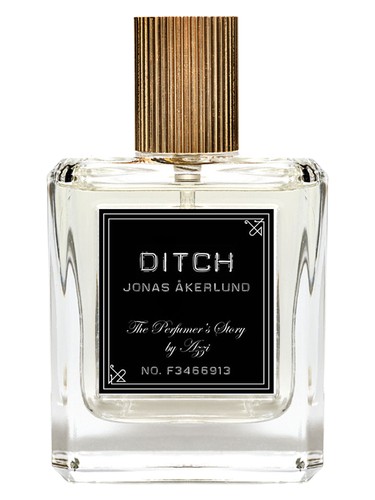 Frasco de Ditch by Jonas Akerlund, de The Perfumer's Story by Azzi