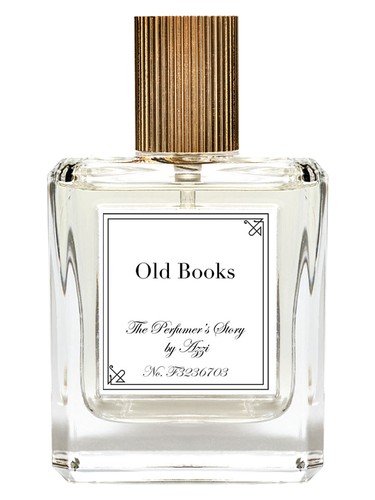 Frasco de Old Books, de The Perfumer's Story by Azzi