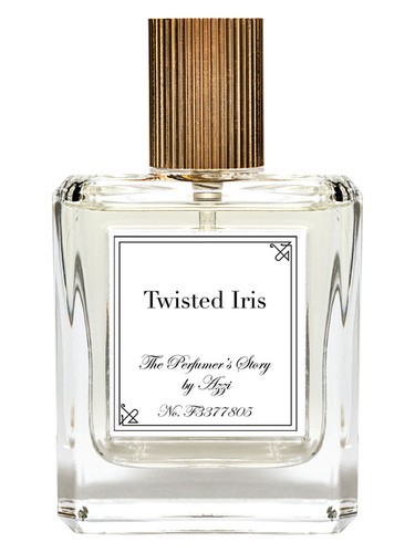 Frasco de Twisted Iris, de The Perfumer's Story by Azzi