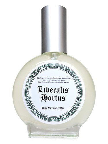Frasco de Liberalis Hortus, de Gallagher Fragrances