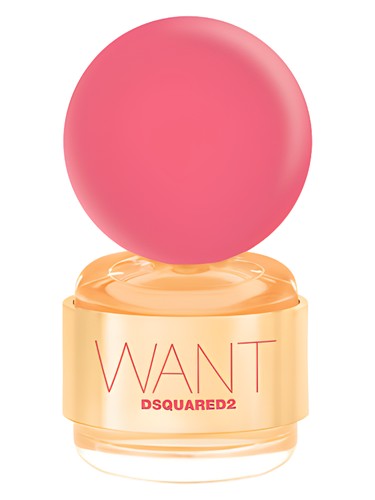 Frasco de Want Pink Ginger, de DSQUARED2