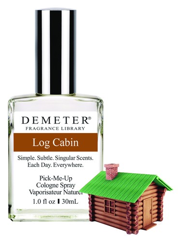 Frasco de Log Cabin, de Demeter Fragrance