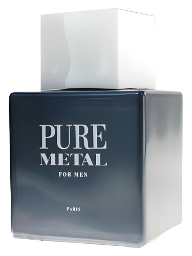 Frasco de Pure Metal for Men, de Karen Low