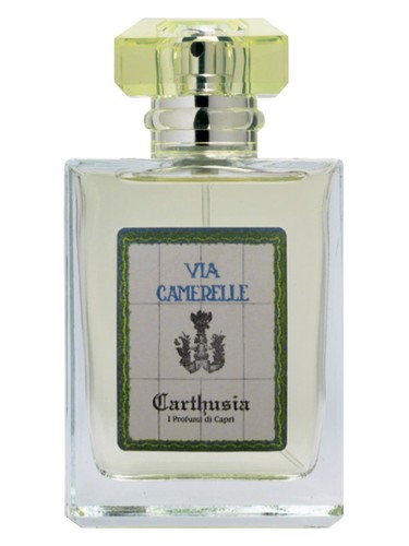 Frasco de Via Camerelle, de Carthusia